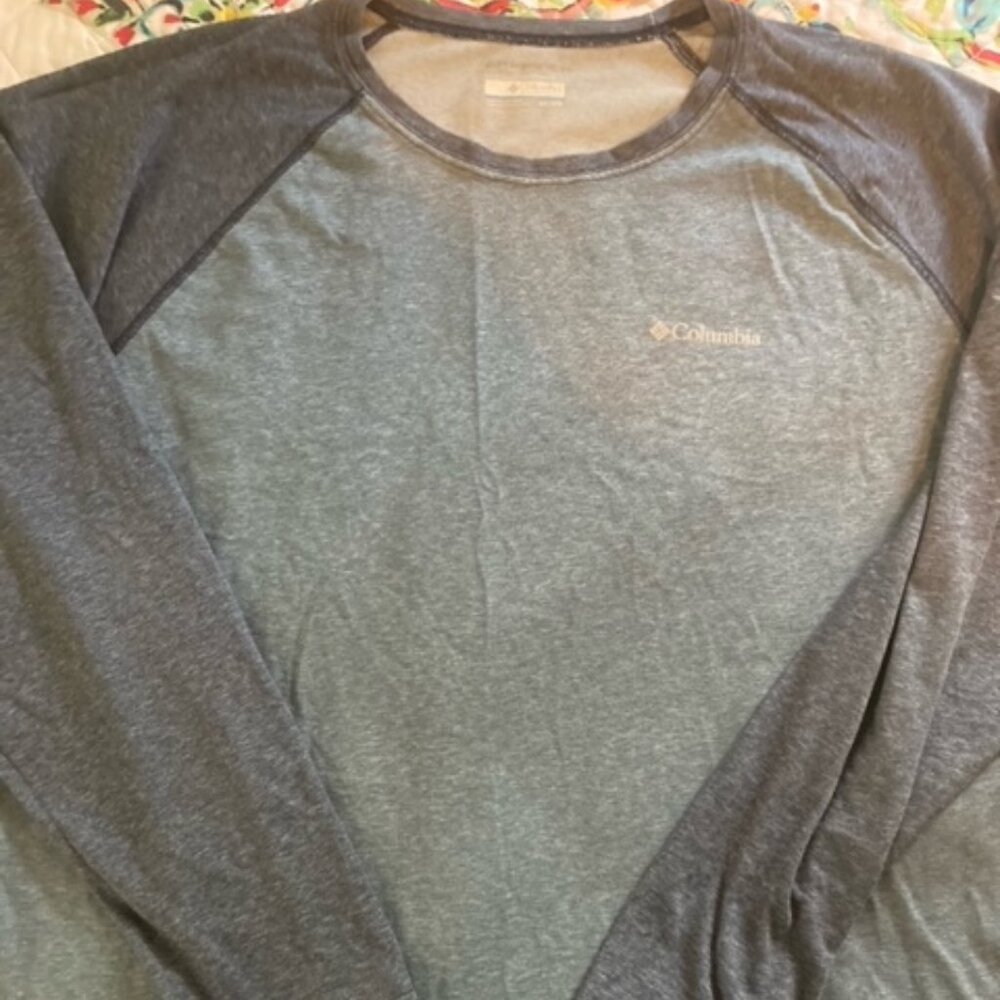 🌞 Summer Sale 🌞 Columbia Thistletown Hills Raglan Long-Sleeve Shirt Men - Picture 4 of 5